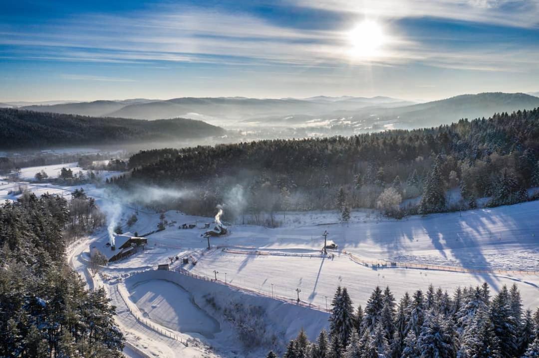 Pensjonat Laworta Ski Ustrzyki Dolne Bagian luar foto